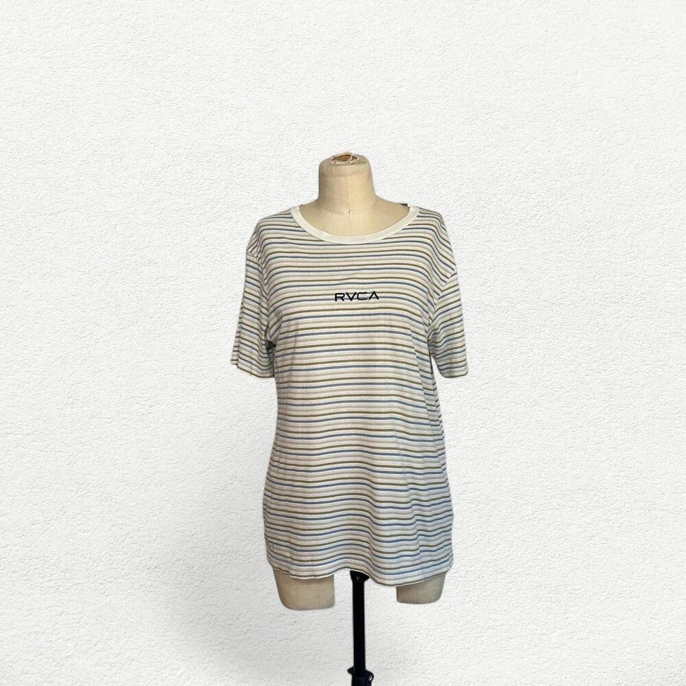 RVCA Boy’s Fit Short Sleeve Striped Tee